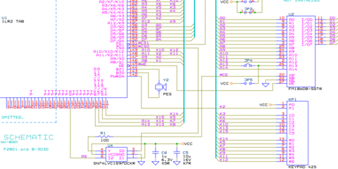 hp42s NV schematic